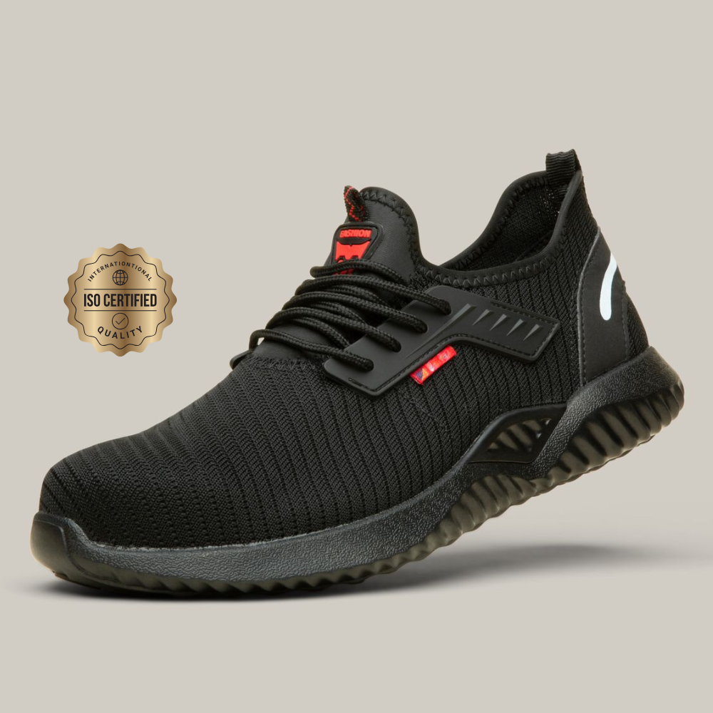 Men’s Lightweight Safety Shoes – Durable Work Footwear with Protective Toe
